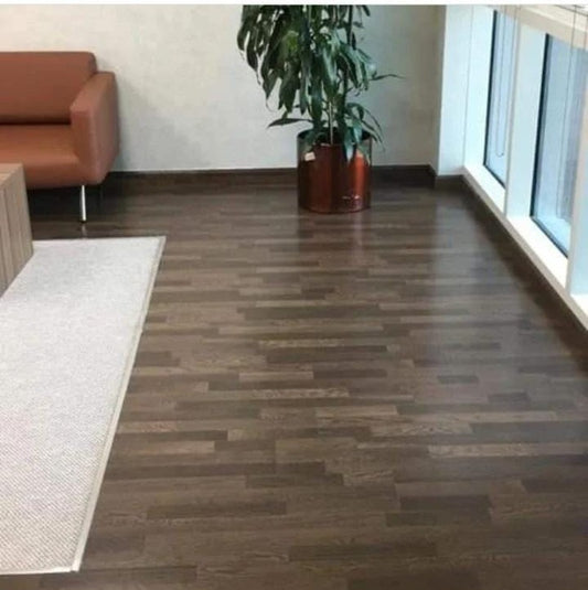 Laminate wood parquet